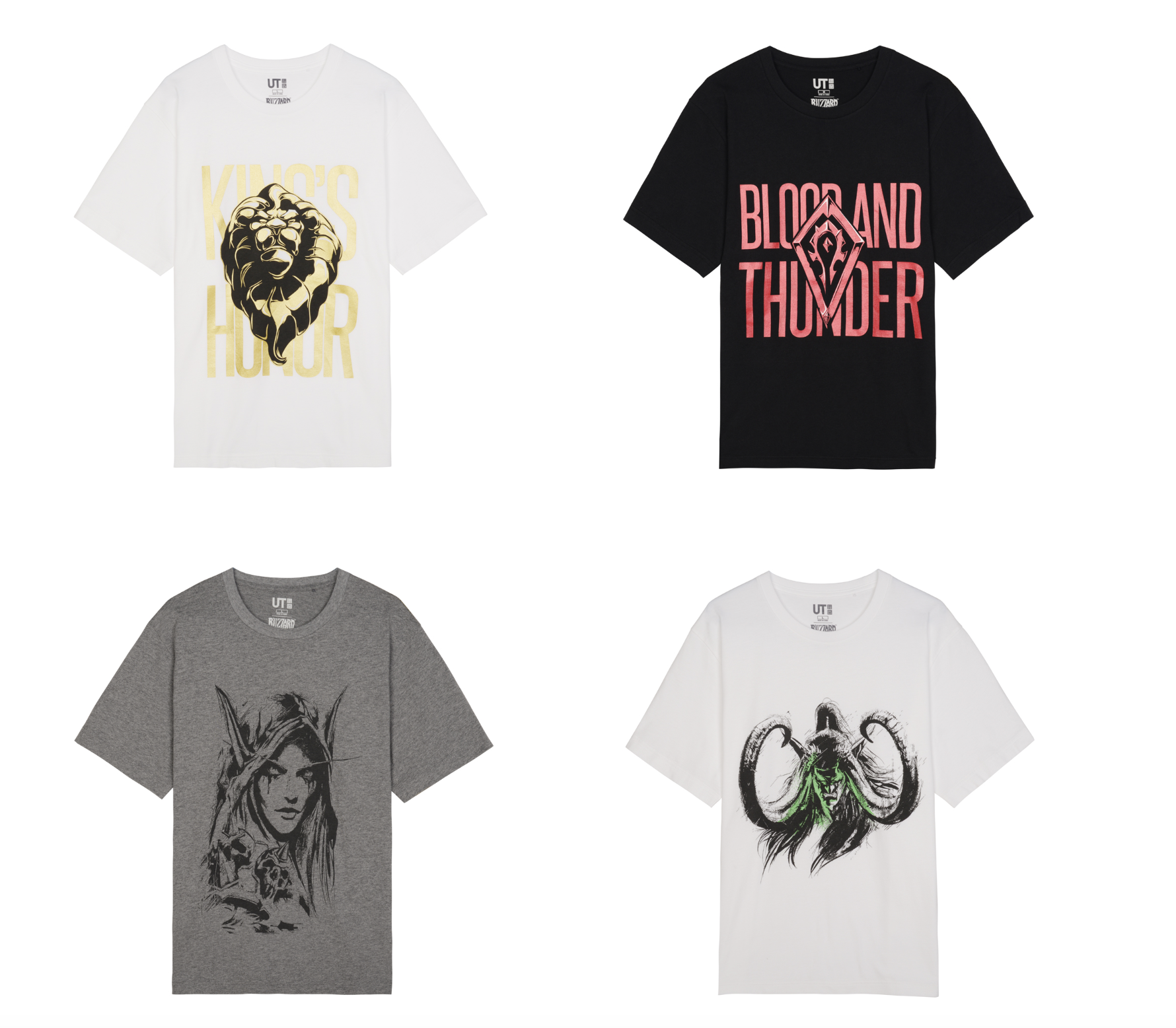 UNIQLO X 暴雪,聯名 T 恤 5 月開賣! H01 UNIQLO X 暴雪,聯名 T 恤 5 月開賣! H01