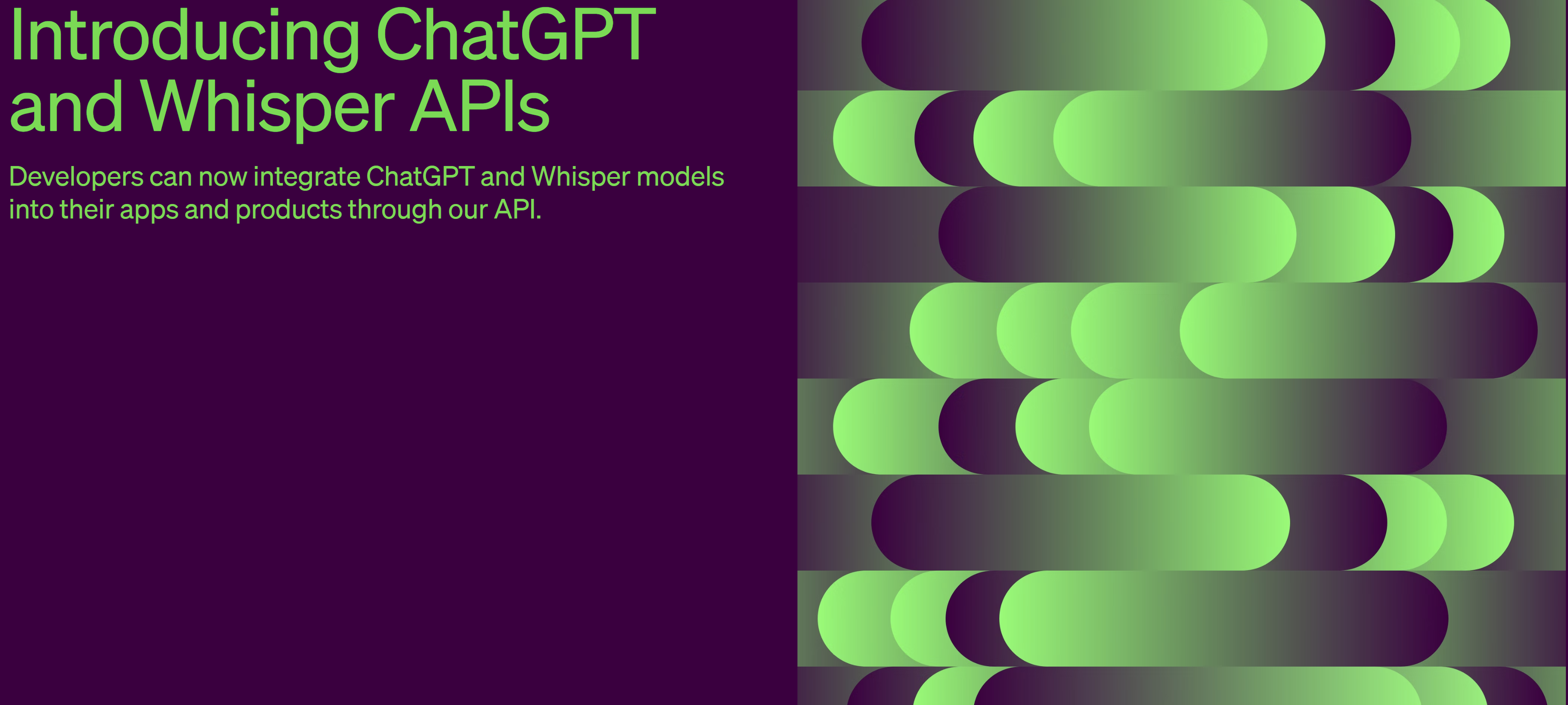 OpenAI 推出 ChatGPT API,價格再降 10 倍 image-5 OpenAI 推出 ChatGPT API,價格再降 10 倍 image-5