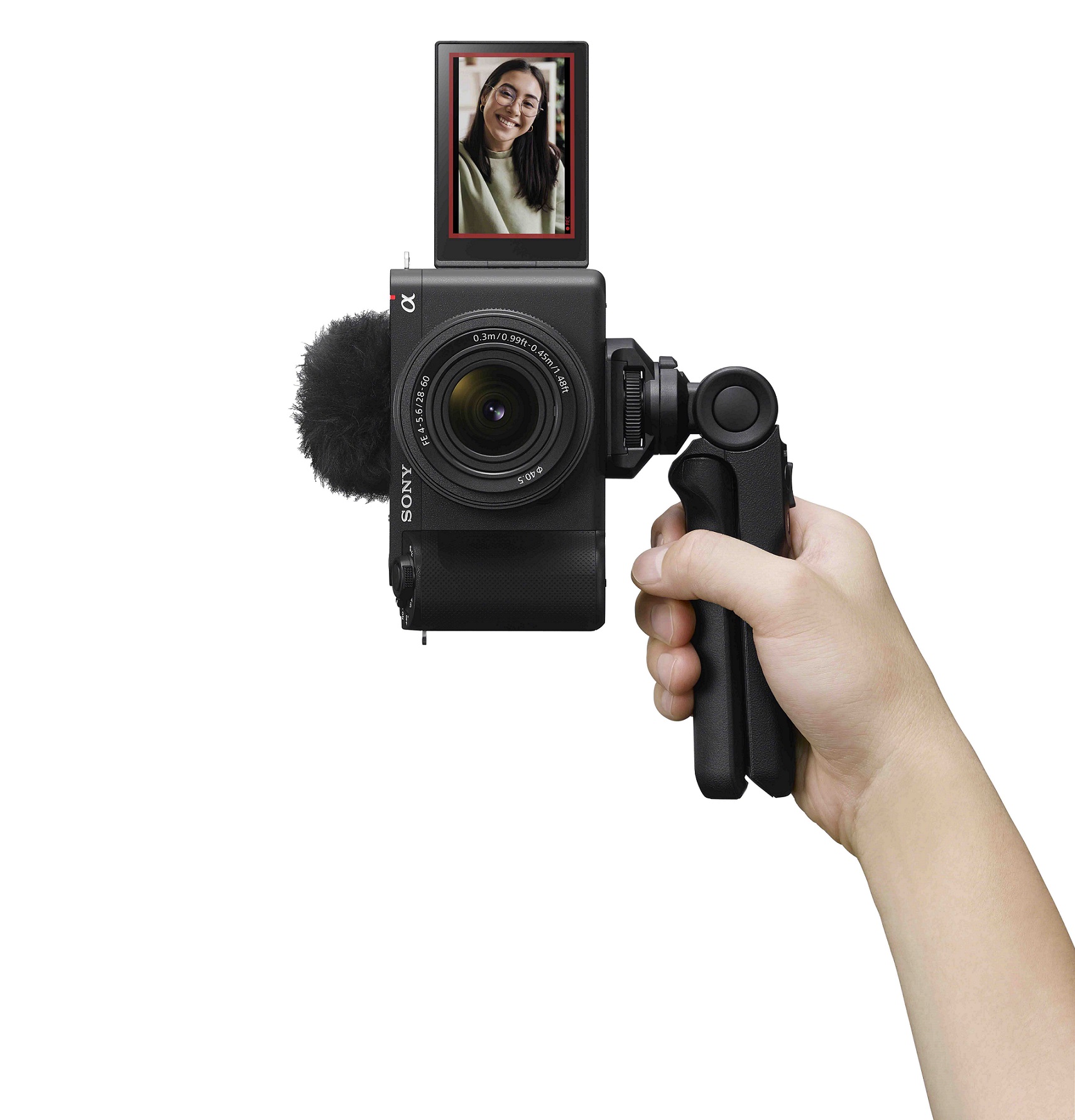 全球最小全幅相機 Sony ZV-E1 來了！專為 Vlogger 而生 圖2-Sony-全新相機-ZV-E1-配備以-AI-為基礎的即時追蹤技術，具有快速混合_動對焦功能，可實現快速對焦和精確追蹤，讓使用者專注於構圖和取景。