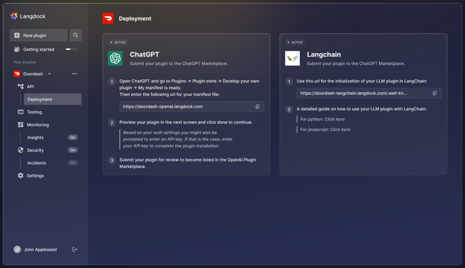 Langdock:只要幾分鐘,把你的網路服務轉換成 ChatGPT 外掛 (plugin) image-50-1500x866 Langdock:只要幾分鐘,把你的網路服務轉換成 ChatGPT 外掛 (plugin) image-50-1500x866