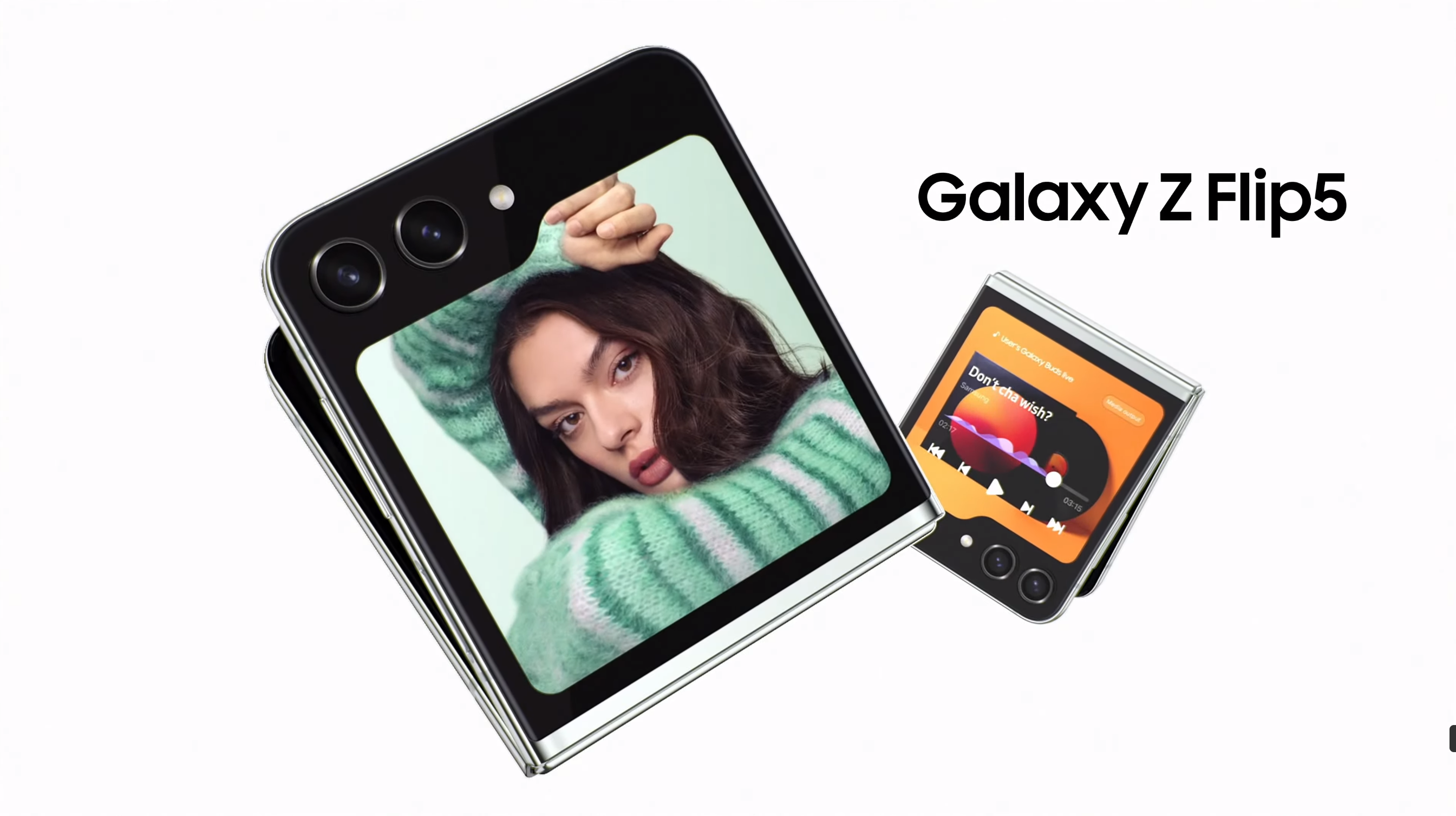 三星摺疊 Galaxy Z Fold5/Flip5 發表上市!螢幕變超大、各種小工具超方便! flip5-cover 三星摺疊 Galaxy Z Fold5/Flip5 發表上市!螢幕變超大、各種小工具超方便! flip5-cover