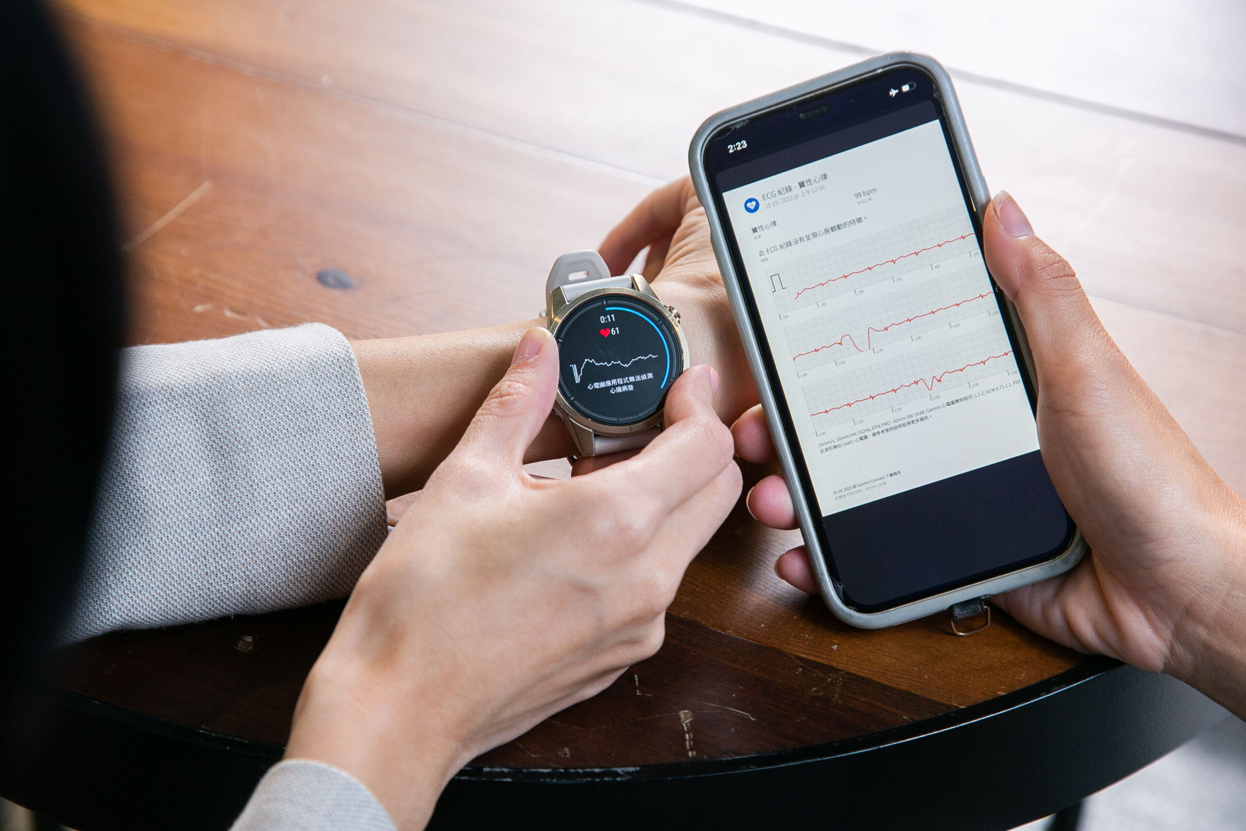 Garmin 手錶也能使用心電圖功能了！這幾款手錶率先支援 Garmin-ECG-App-監測分析結果可上傳至Garmin-Connect-App彙整成完整記錄報告，作為追蹤心臟電活動的依據-scaled