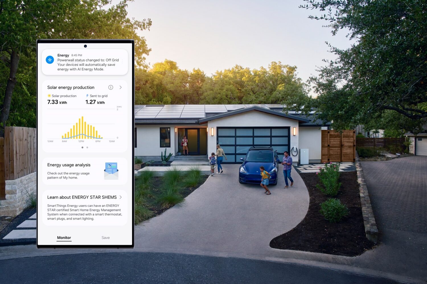三星與Tesla合作，SmartThings Energy 將可串連 Tesla Powerwall和電動車技術 samsung-smartthings-tesla-1500x998