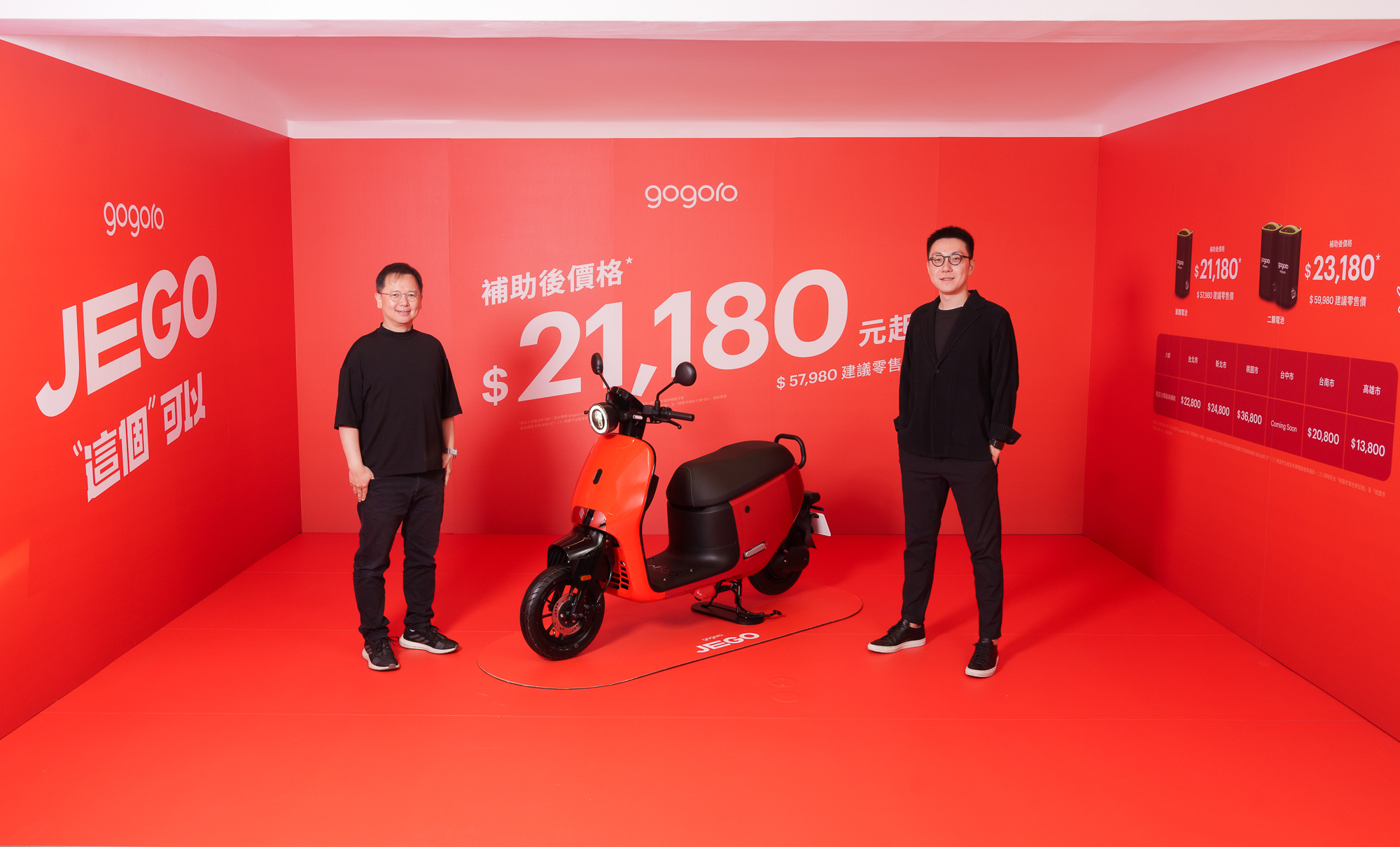 2 萬一買得到!Gogoro 推出國民電動機車 JEGO,新資費比油車更便宜 圖-2 2 萬一買得到!Gogoro 推出國民電動機車 JEGO,新資費比油車更便宜 圖-2