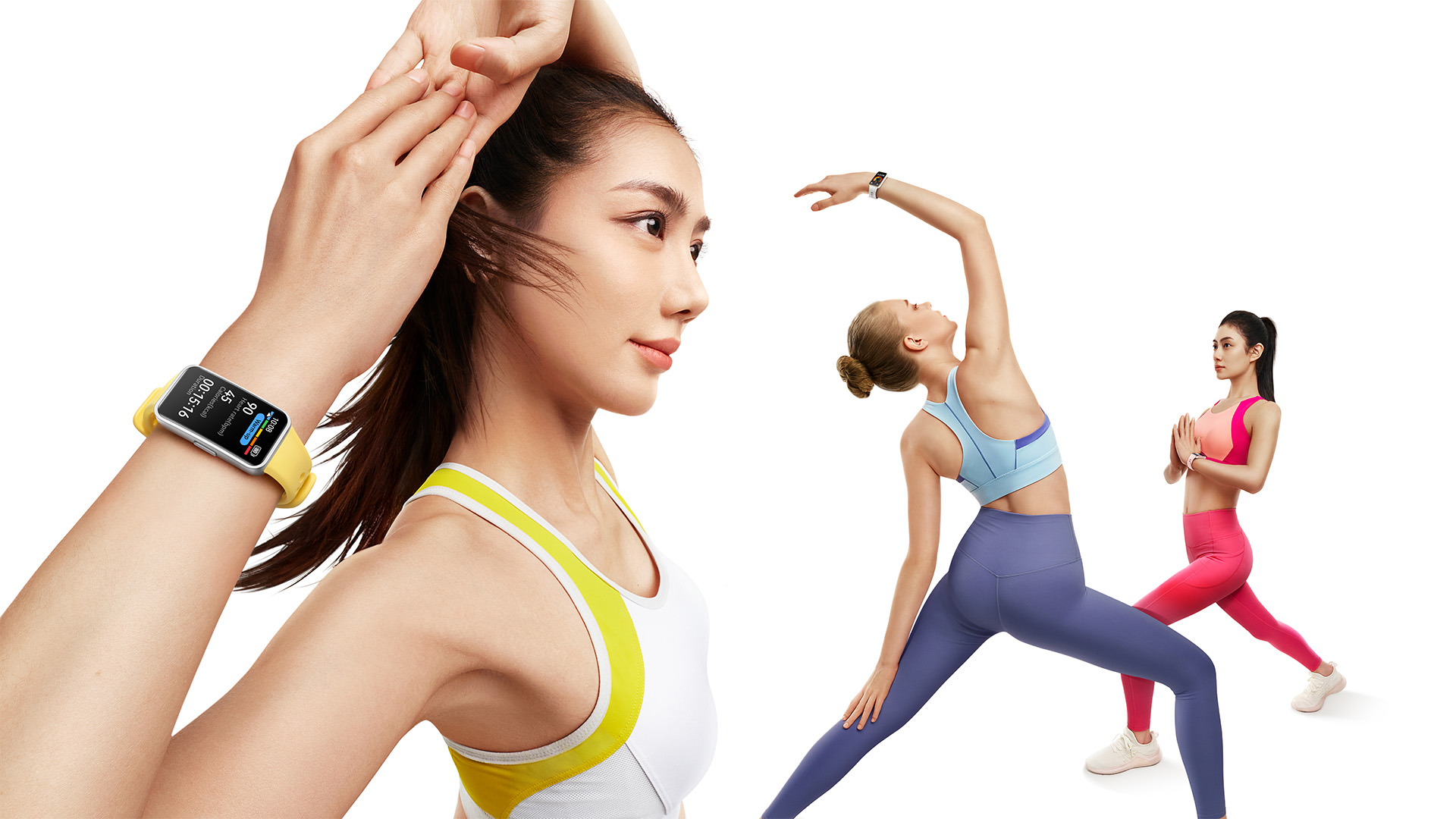 HUAWEI 推出多款智慧手錶、手環，台灣今天同步上市 【HUAWEI發稿照5】HUAWEI-Band-9擁春夏流行鮮嫩新色-錶帶材質也再次煥新升級-讓佩戴更加輕薄舒適