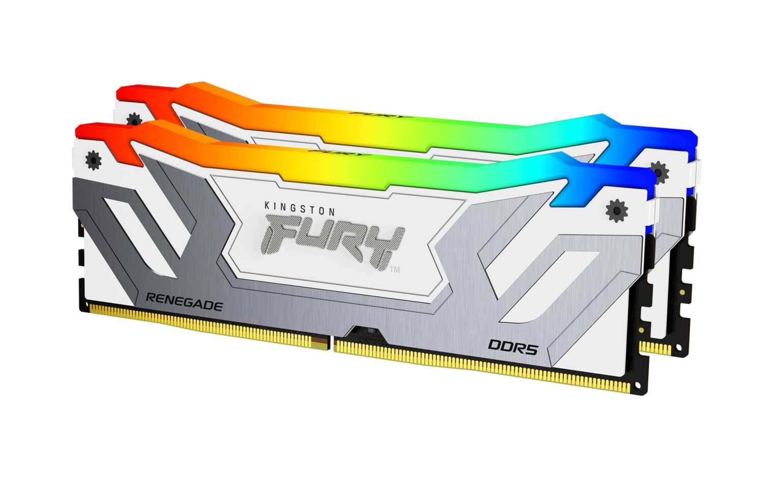 Kingston 推出全新 CUDIMM DDR5 記憶體，滿足 AI 應用及高性能運算需求 Press-Photo_Kingston-FURY-Renegade-DDR5-CUDIMM-1500x938