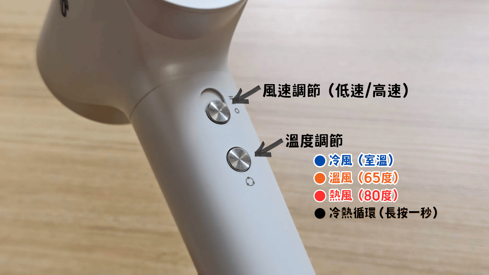 CP 值超高！男生用也很有感的 arlink STORM i 負離子 溫控高速吹風機 storm-i-controller