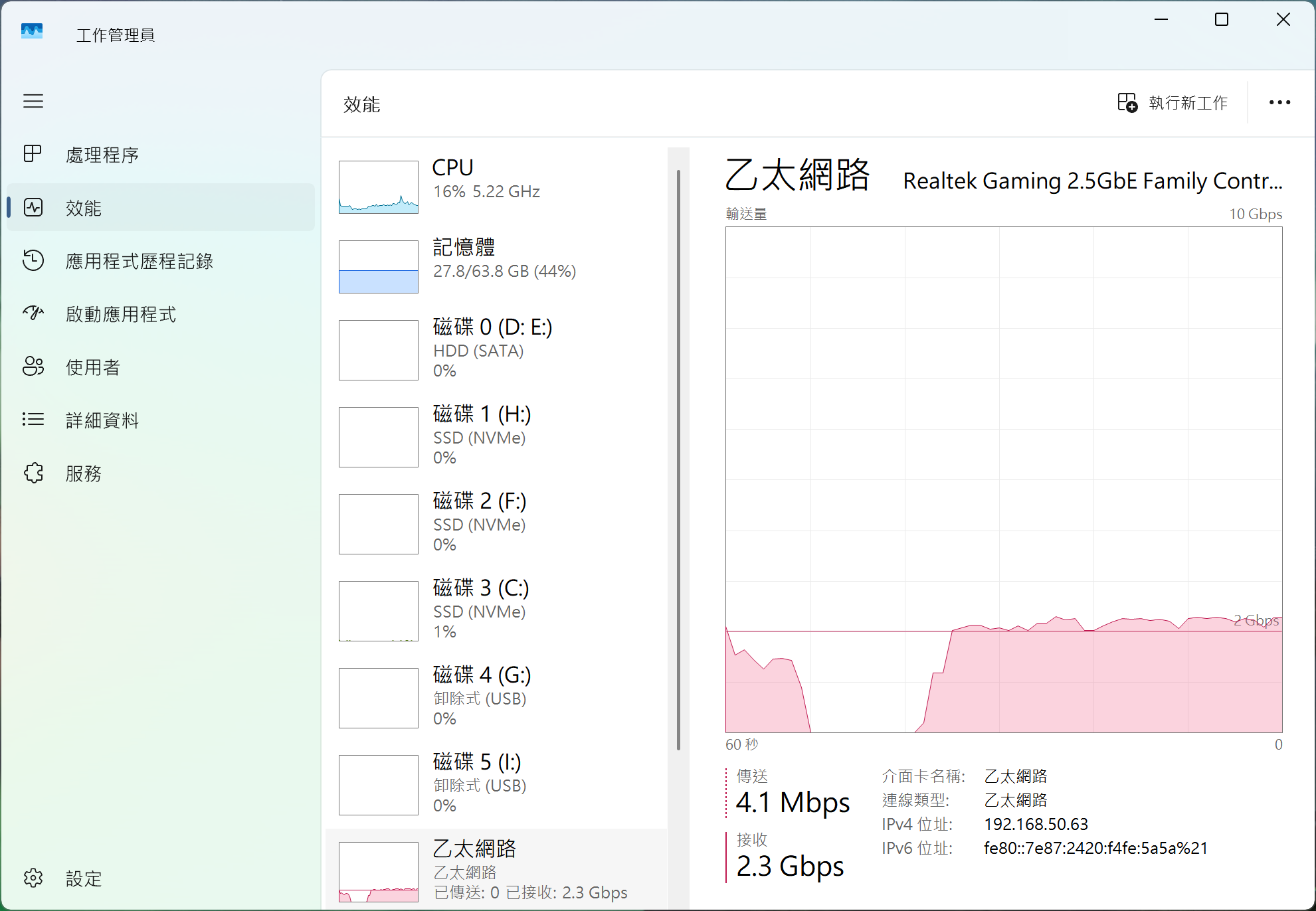 ASUS ZenWiFi BT8 評測:完整支援 WiFi 7 三個頻段,輕鬆覆蓋透天、大型多隔間空間 ethernet-最大速度 ASUS ZenWiFi BT8 評測:完整支援 WiFi 7 三個頻段,輕鬆覆蓋透天、大型多隔間空間 ethernet-最大速度