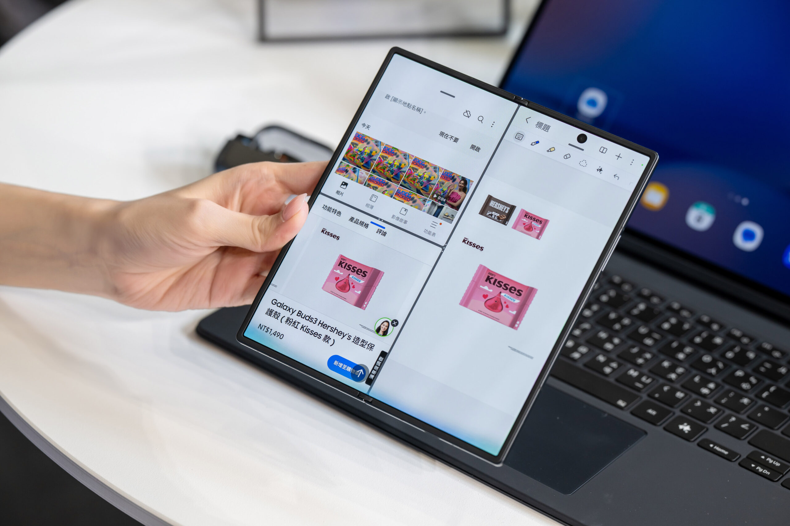 [摺疊大戰] vivo X Fold5、Samsung Galaxy Z Fold7 該選誰？細部規格、相機功能比較 sasmsung-gaalxy-z-fold7-scaled