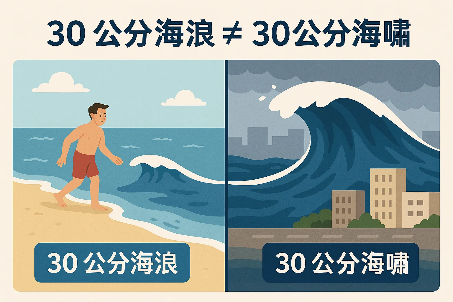 海嘯≠海浪!別小看 30 公分海嘯 wave_tsunami 海嘯≠海浪!別小看 30 公分海嘯 wave_tsunami
