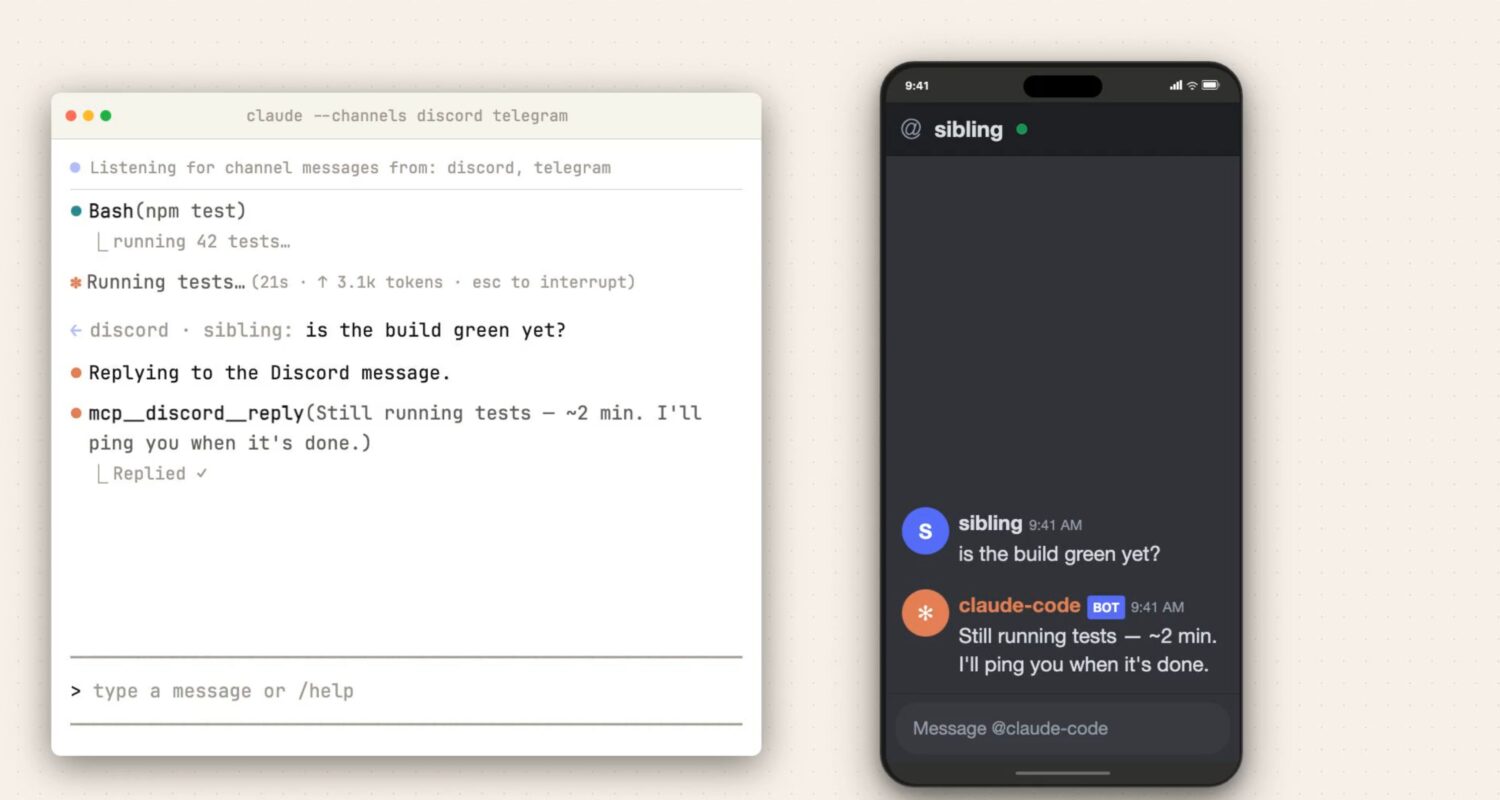 終端機放口袋!Claude Code 支援 Telegram 遠端操控,技術原理解析與 OpenClaw 的正面對決 image-14-2-1500x800 終端機放口袋!Claude Code 支援 Telegram 遠端操控,技術原理解析與 OpenClaw 的正面對決 image-14-2-1500x800