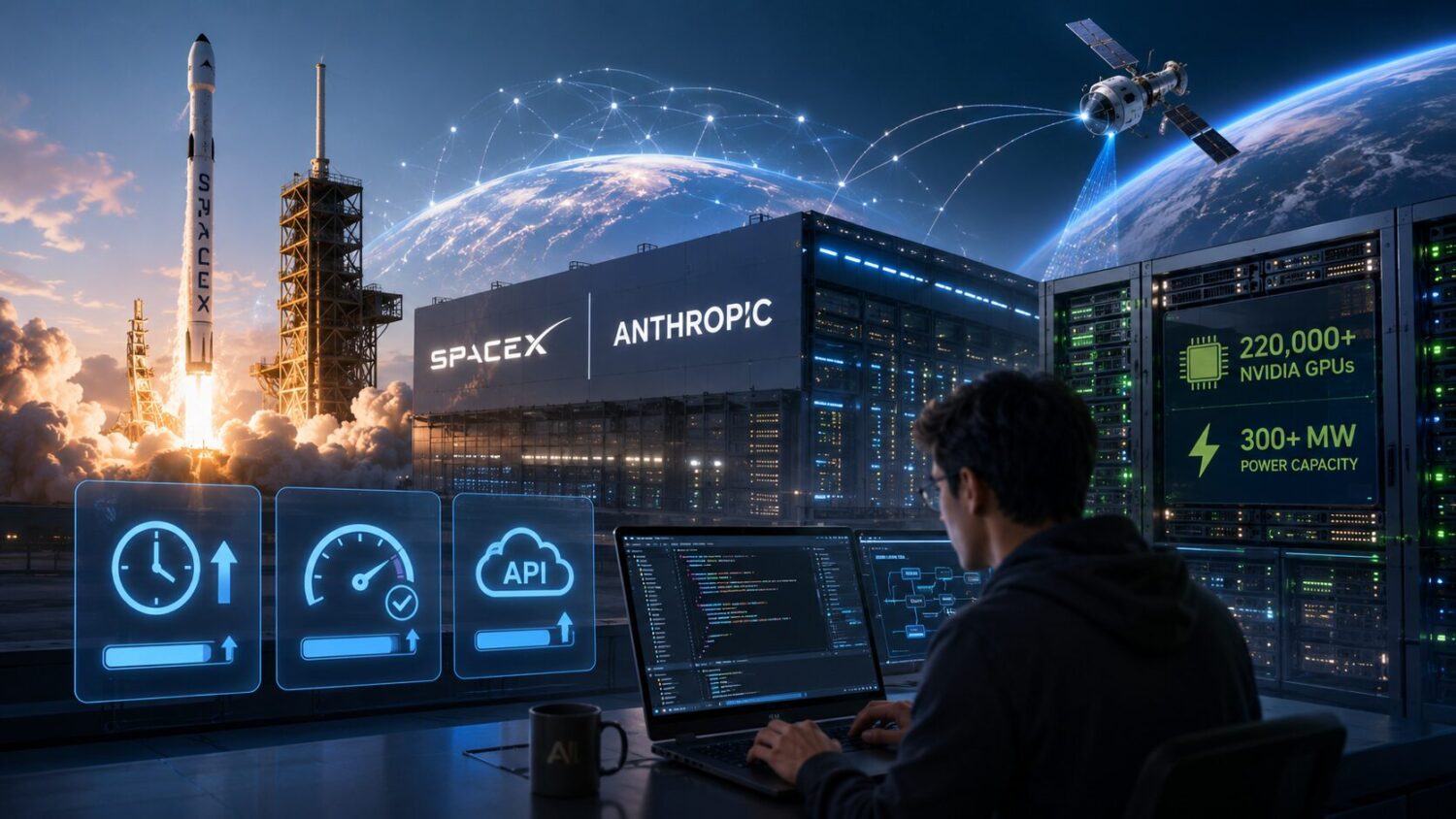 和 SpaceX 達成協議，Claude Code 使用額度免費加倍！