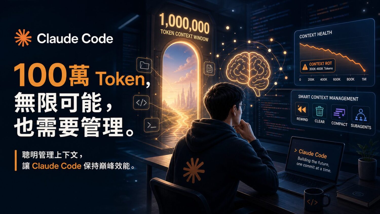 駕馭 Claude Code 的百萬 Token。5 招提升 AI 程式設計效率