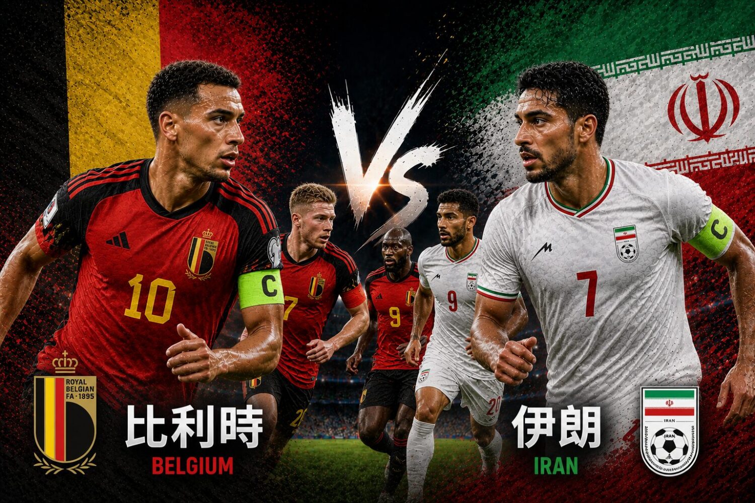 [LIVE 🔴] 比利時 vs 伊朗 2026 世足賽網路直播線上看、電視免費轉播