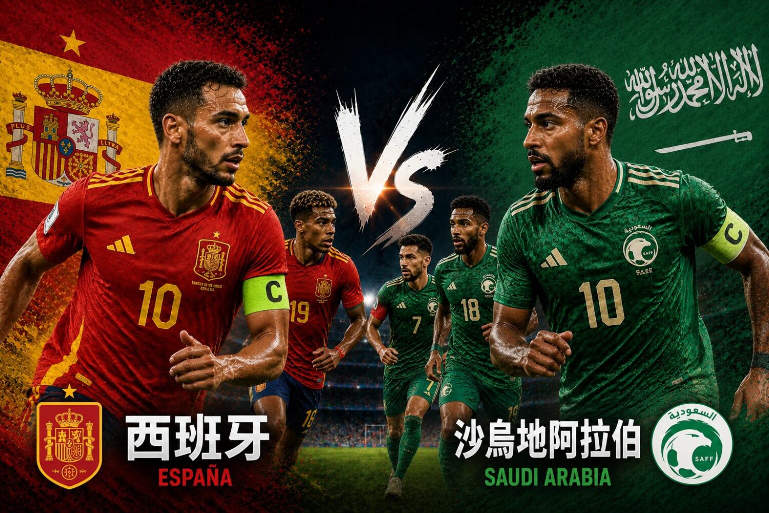 [LIVE 🔴] 西班牙 vs 沙烏地阿拉伯 2026 世足賽網路直播線上看、電視免費轉播