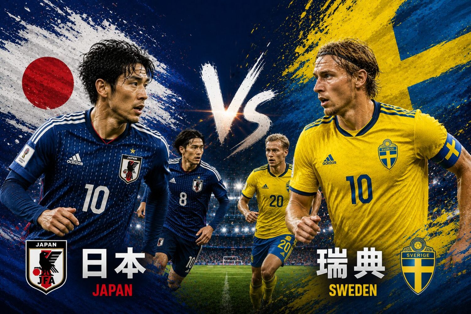 [直播🔴] 日本 vs 瑞典出賽陣容、網路直播線上看、電視免費轉播 (含愛爾達、Hami Video)