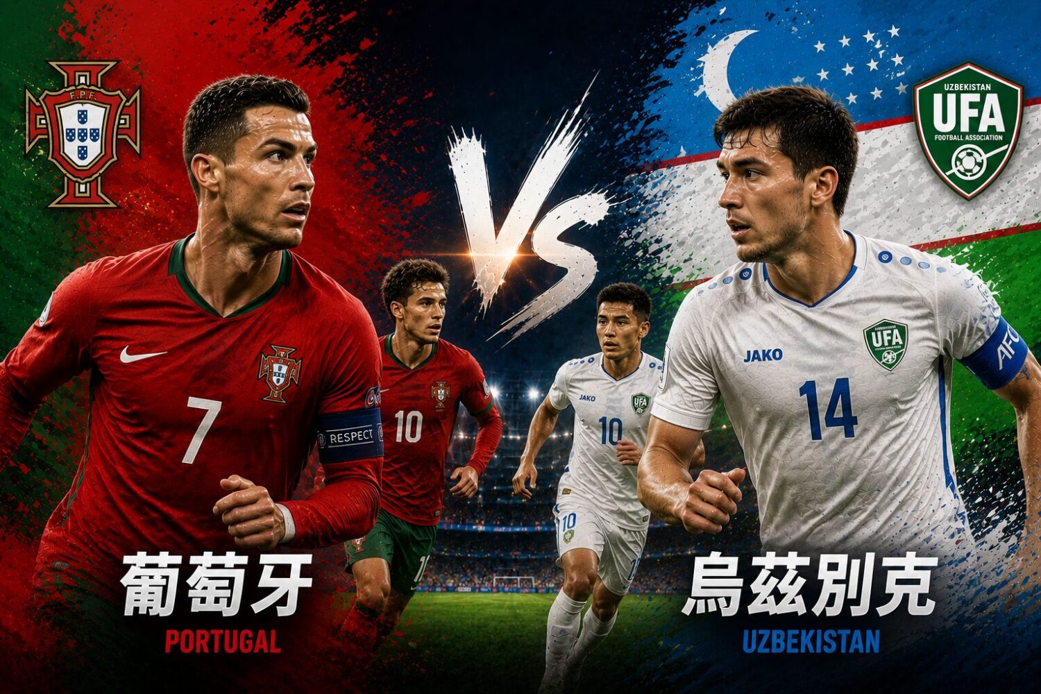 [直播🔴] 世足 2026 葡萄牙 vs 烏茲別克賽前分析、網路直播線上看、電視免費轉播 (含愛爾達、Hami Video)