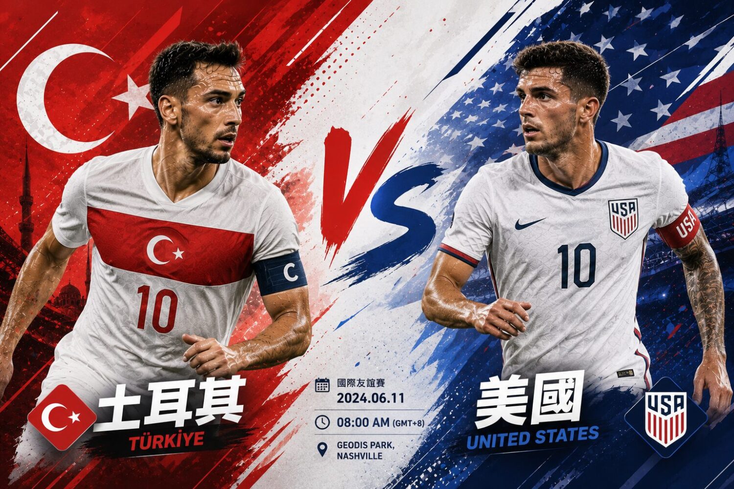 [直播🔴] 土耳其 vs 美國出賽陣容、網路直播線上看、電視免費轉播 (含愛爾達、Hami Video)