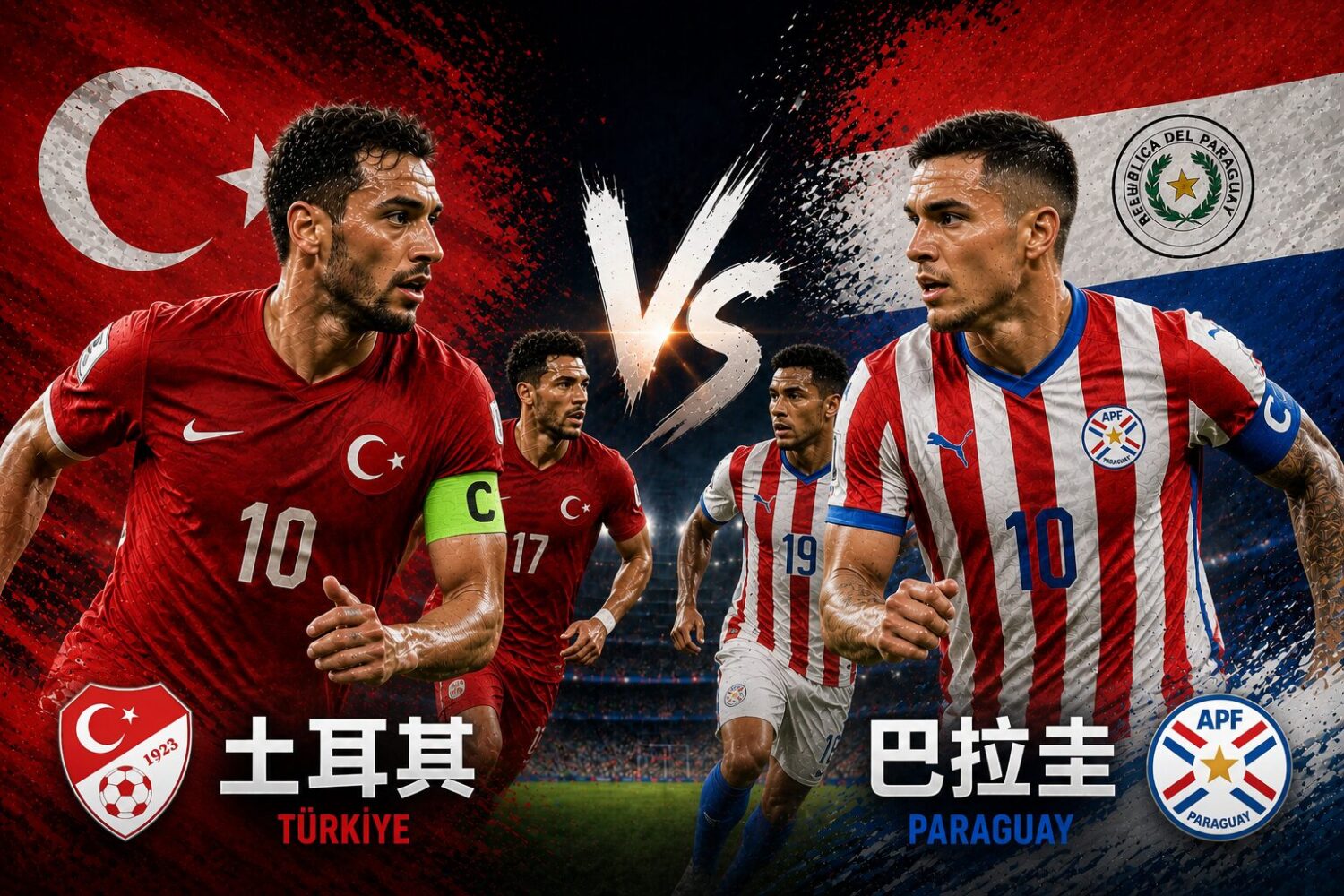 [LIVE 🔴] 土耳其 vs 巴拉圭 2026 世足賽網路直播線上看、電視免費轉播