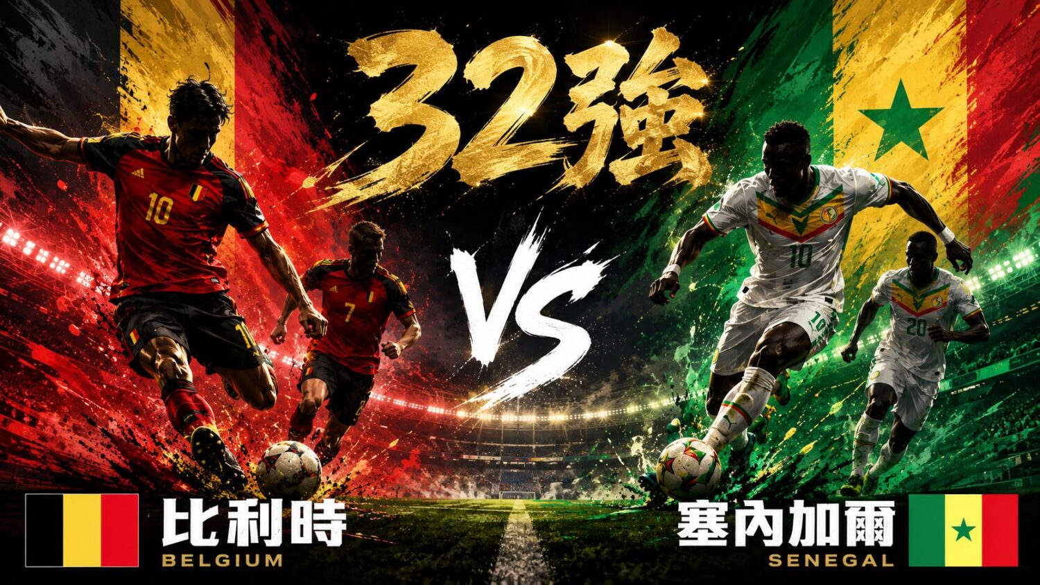 [直播🔴] 世足 32強 | 比利時 vs 塞內加爾 網路直播線上看、電視免費轉播 (含愛爾達、Hami Video)