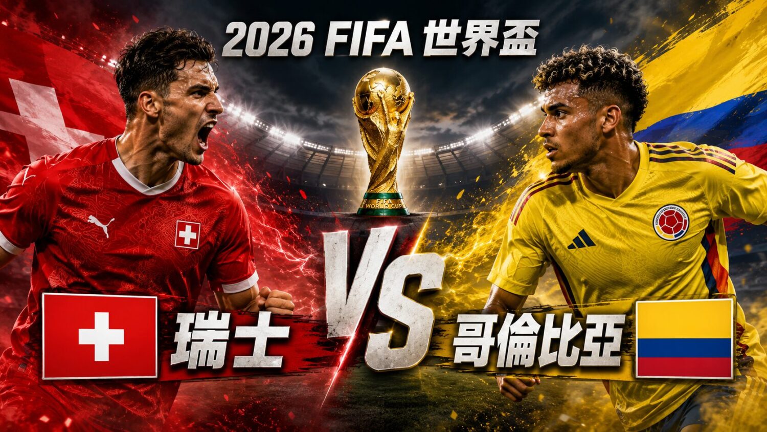 [直播🔴] 瑞士 vs 哥倫比亞 | 世足 16 強網路直播線上看、電視免費轉播 (含愛爾達、Hami Video)