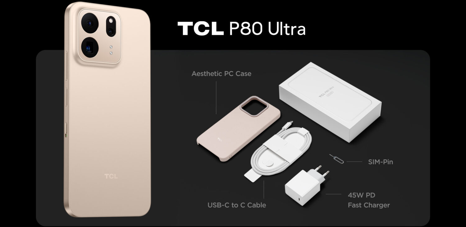 TCL P80 Ultra 發表：全球首款 NxtPaper AMOLED 護眼螢幕手機亮相 IFA 2026 Sunlit20Gold-scaled