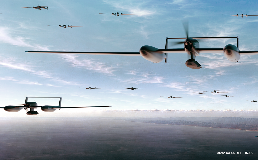 Swarm Aero 亮相 Gamera Group 5 長程無人機，瞄準 MQ-9 後繼 MMA swarm-render
