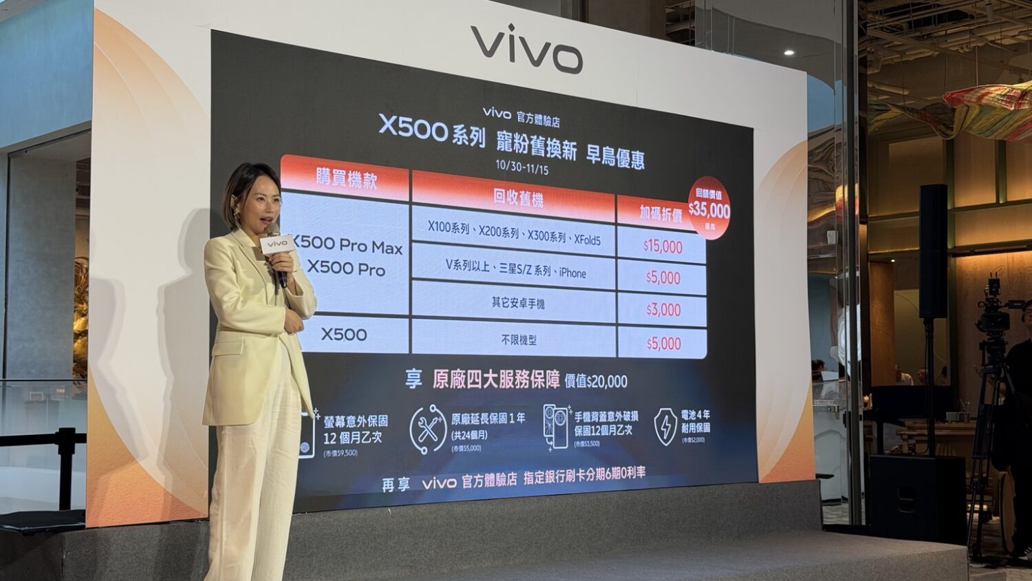 vivo X500 系列台灣上市！周杰倫晴天濾鏡、2 億畫素蔡司長焦、X Fold6 售價與優惠整理 vivo-x500-trade-in-discounts-2026-scaled